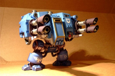 Ultramarines Dreadnought Mk. V.