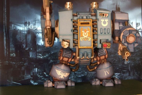 Ultramarines Dreadnought Mk. V.