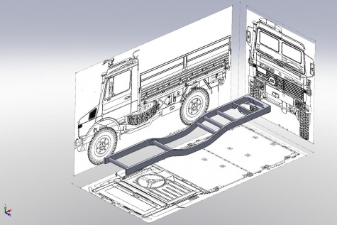Unimog U1300L Paris Dakar 1984