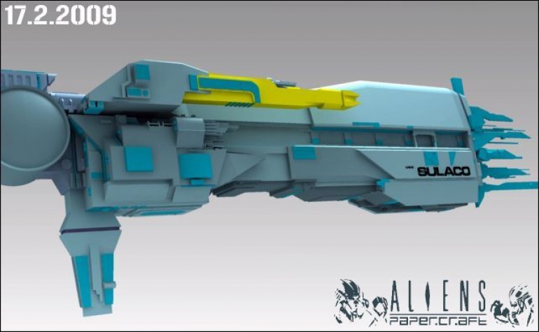 USS SULACO 1: 320 (Plná velikost v novém okně) USS SULACO 1: 320
