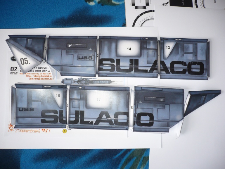 USS SULACO 1: 320 (Plná velikost v novém okně) USS SULACO 1: 320