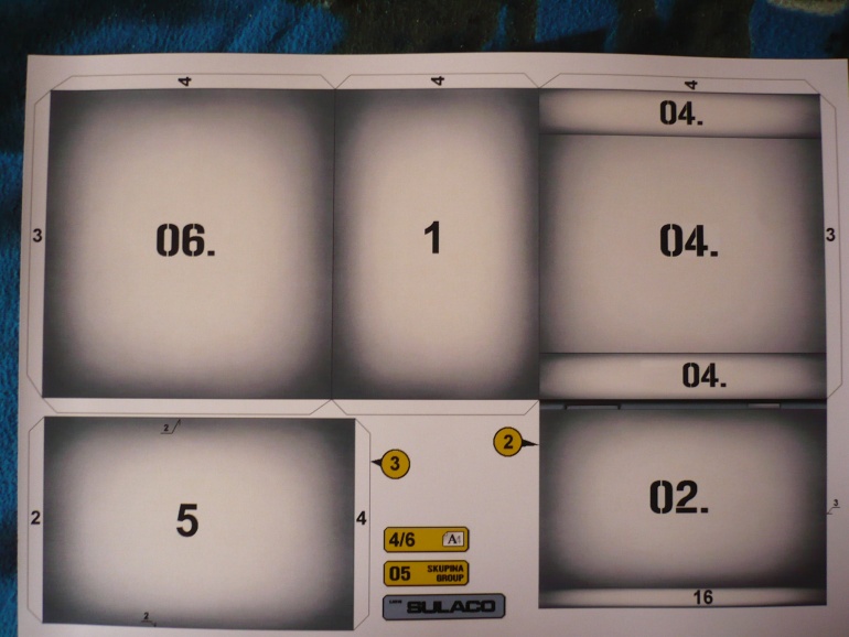 USS SULACO 1: 320 (Plná velikost v novém okně) USS SULACO 1: 320