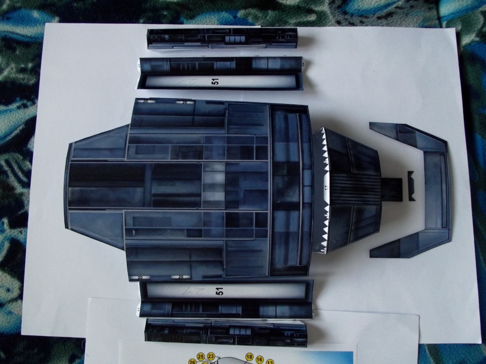 USS SULACO 1: 320 (Plná velikost v novém okně) USS SULACO 1: 320
