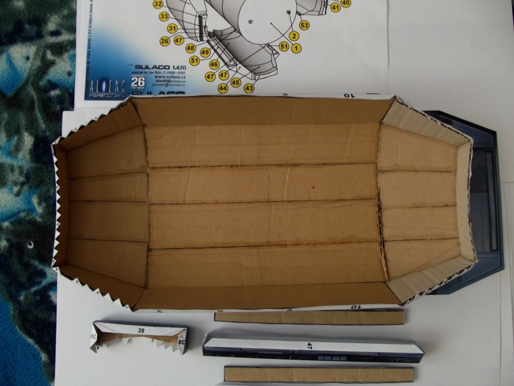 USS SULACO 1: 320 (Plná velikost v novém okně) USS SULACO 1: 320