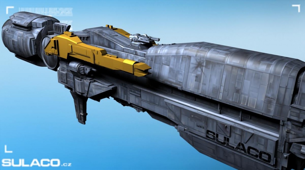USS SULACO 1: 320 (Plná velikost v novém okně) USS SULACO 1: 320