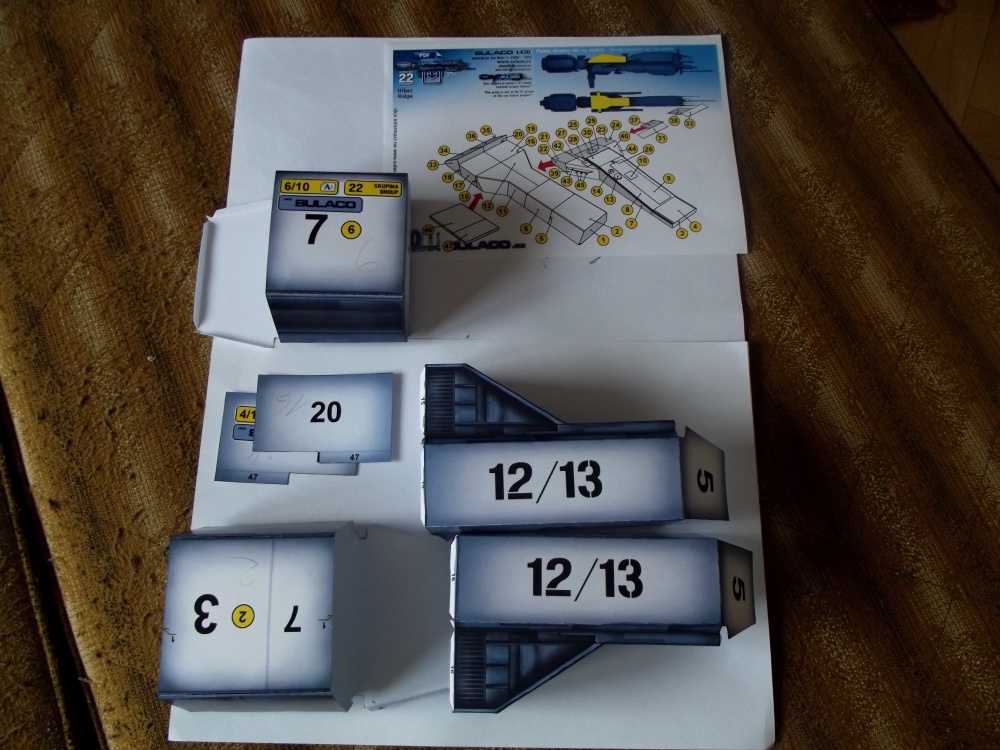 USS SULACO 1: 320 (Plná velikost v novém okně) USS SULACO 1: 320