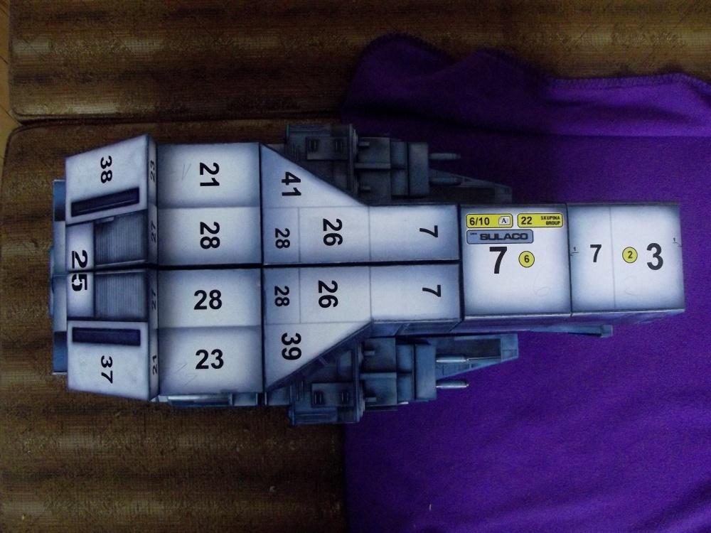 USS SULACO 1: 320 (Plná velikost v novém okně) USS SULACO 1: 320