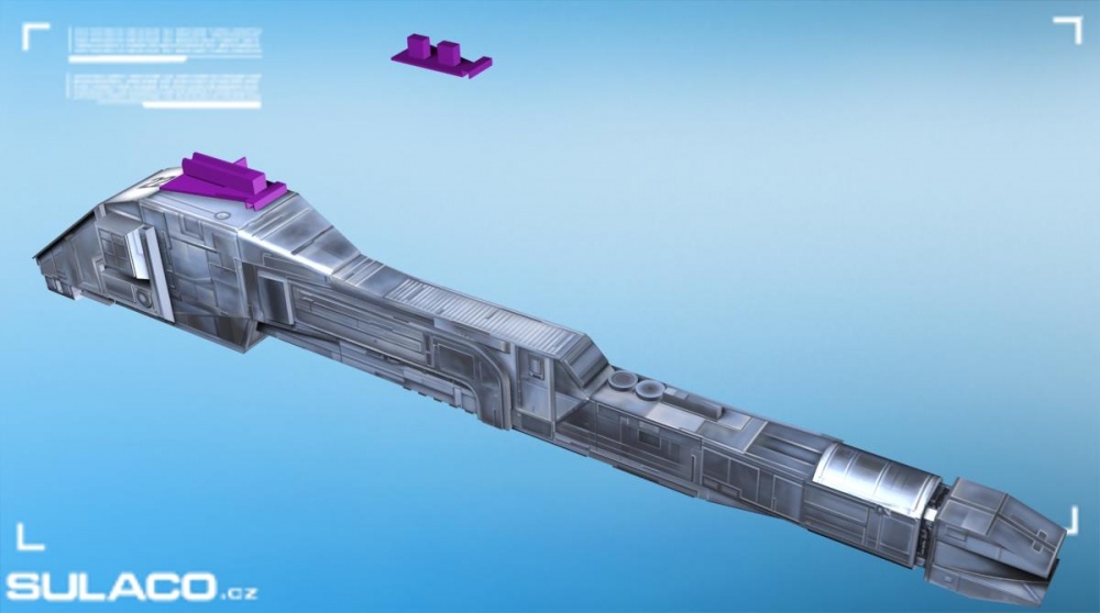 USS SULACO 1: 320 (Plná velikost v novém okně) USS SULACO 1: 320