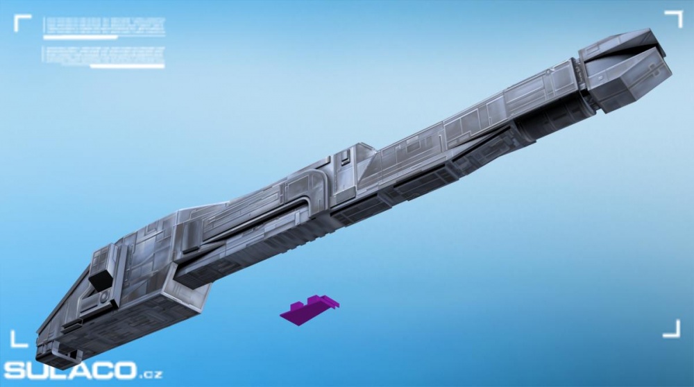 USS SULACO 1: 320 (Plná velikost v novém okně) USS SULACO 1: 320