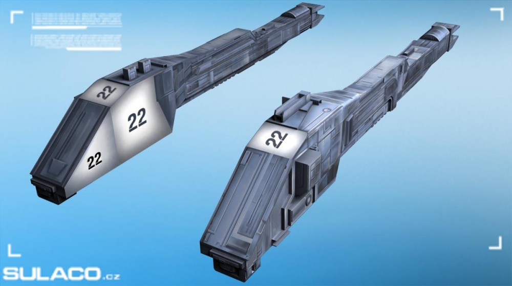 USS SULACO 1: 320 (Plná velikost v novém okně) USS SULACO 1: 320