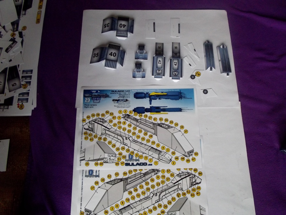 USS SULACO 1: 320 (Plná velikost v novém okně) USS SULACO 1: 320