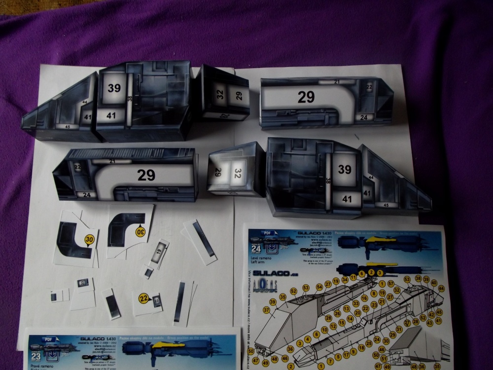 USS SULACO 1: 320 (Plná velikost v novém okně) USS SULACO 1: 320