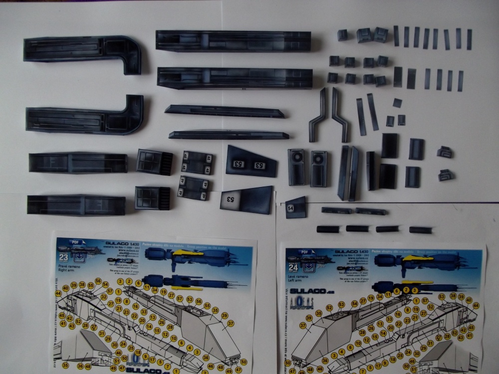 USS SULACO 1: 320 (Plná velikost v novém okně) USS SULACO 1: 320