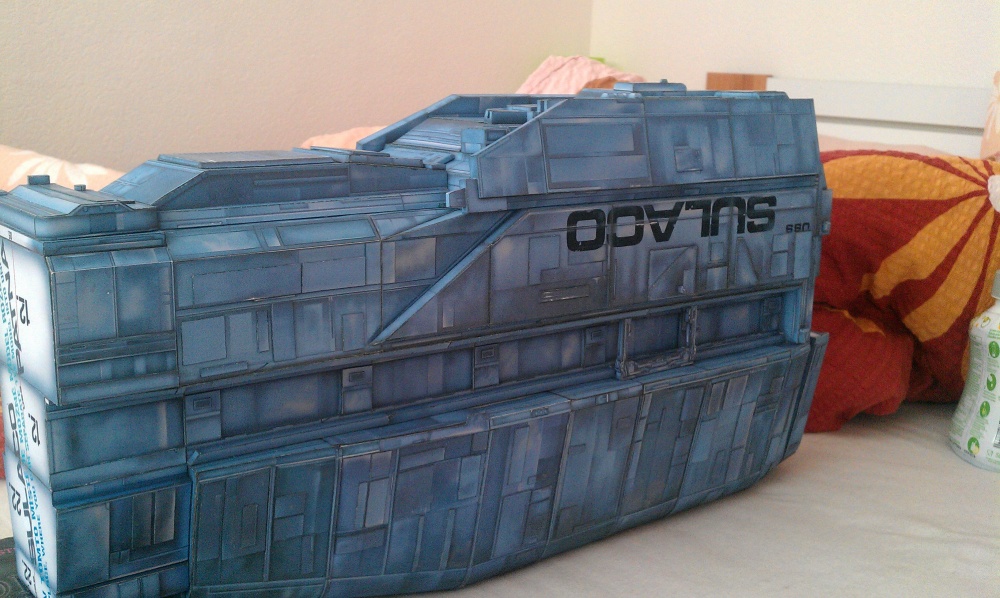 USS SULACO by Jimam / Jan Rükr / 1:430 (Plná velikost v novém okně) USS SULACO by Jimam / Jan Rükr / 1:430
