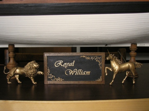 ROYAL WILLIAM 1719 ROYAL WILLIAM 1719