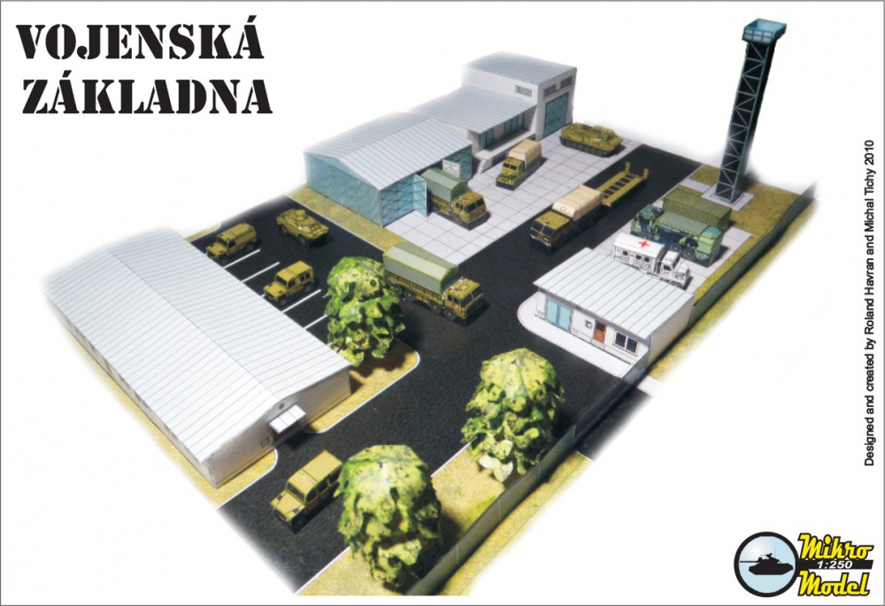 Vojenská základňa AČR (Plná velikost v novém okně) Vojenská základňa AČR