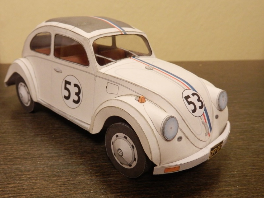 Volkswagen Chrobák-Herbie 53 (Plná velikost v novém okně) Volkswagen Chrobák-Herbie 53