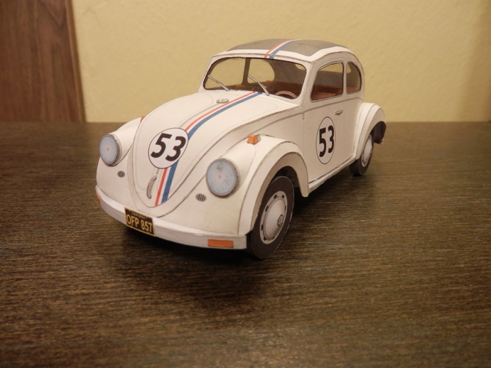 Volkswagen Chrobák-Herbie 53 (Plná velikost v novém okně) Volkswagen Chrobák-Herbie 53
