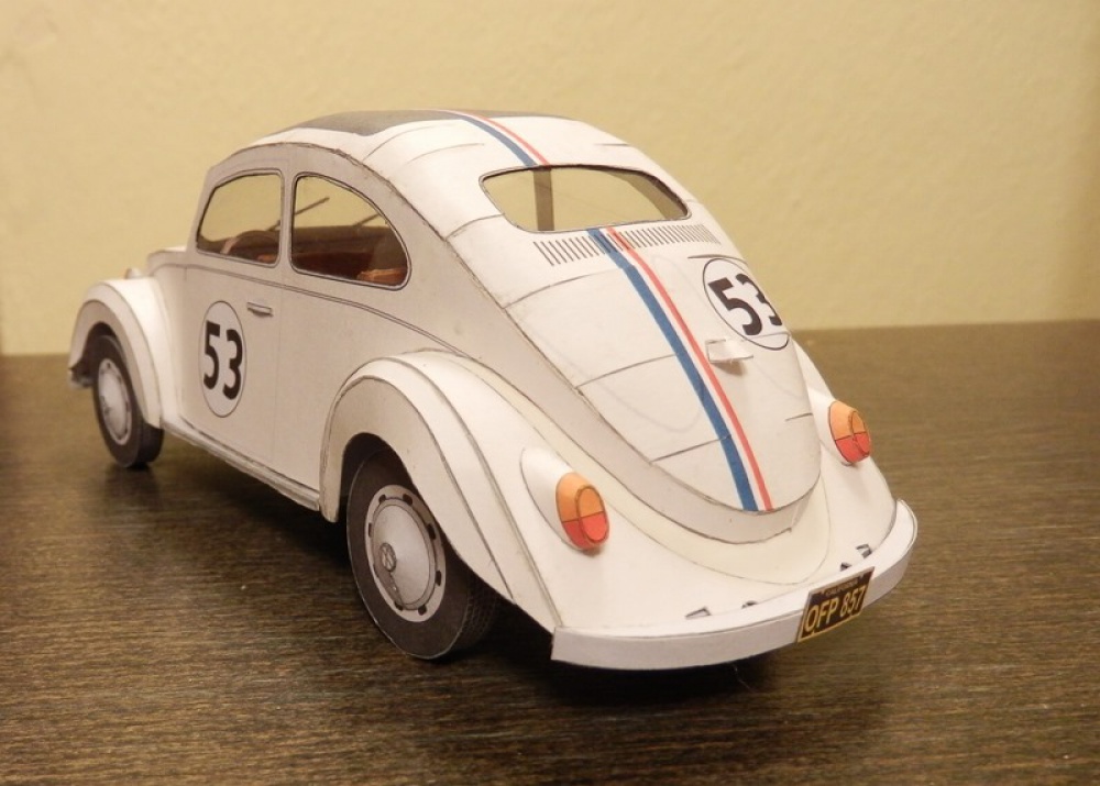 Volkswagen Chrobák-Herbie 53 (Plná velikost v novém okně) Volkswagen Chrobák-Herbie 53