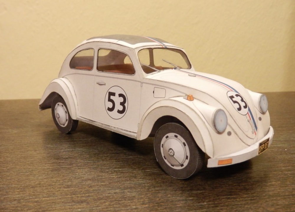 Volkswagen Chrobák-Herbie 53 (Plná velikost v novém okně) Volkswagen Chrobák-Herbie 53