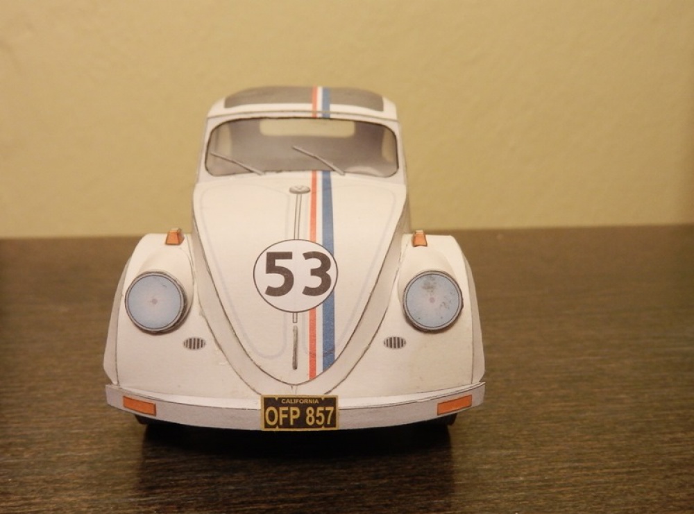 Volkswagen Chrobák-Herbie 53 (Plná velikost v novém okně) Volkswagen Chrobák-Herbie 53