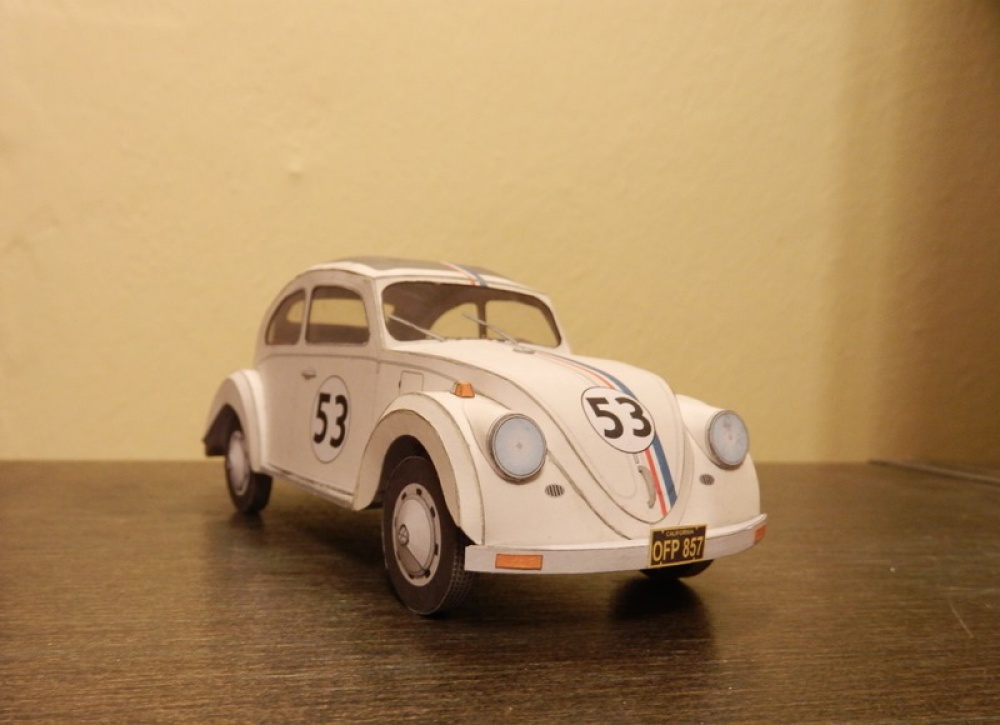Volkswagen Chrobák-Herbie 53 (Plná velikost v novém okně) Volkswagen Chrobák-Herbie 53