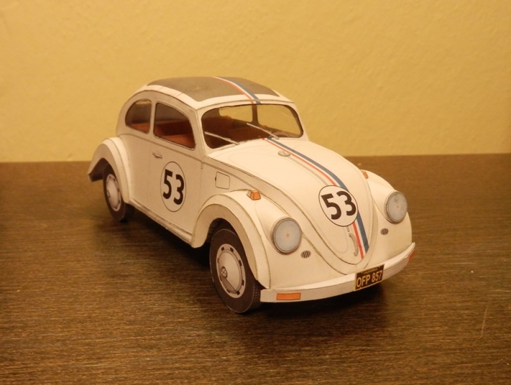 Volkswagen Chrobák-Herbie 53 (Plnďż˝ velikost v novďż˝m oknďż˝) Volkswagen Chrobák-Herbie 53