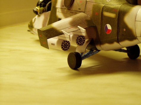 Bitevní vrtulník Mi-24 Hind Bitevní vrtulník Mi-24 Hind