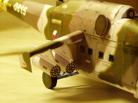 Bitevní vrtulník Mi-24 Hind Bitevní vrtulník Mi-24 Hind