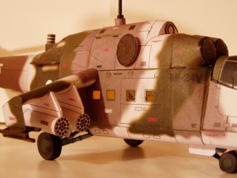 Bitevní vrtulník Mi-24 Hind Bitevní vrtulník Mi-24 Hind