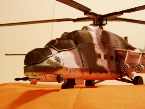 Bitevní vrtulník Mi-24 Hind Bitevní vrtulník Mi-24 Hind