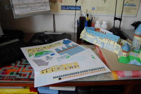 V�vojov� model rekonstrukce hradu Zv�kov