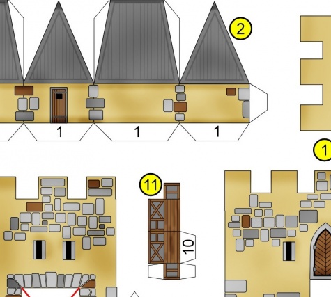 Vývojový model rekonstrukce hradu Zvíkov Vývojový model rekonstrukce hradu Zvíkov