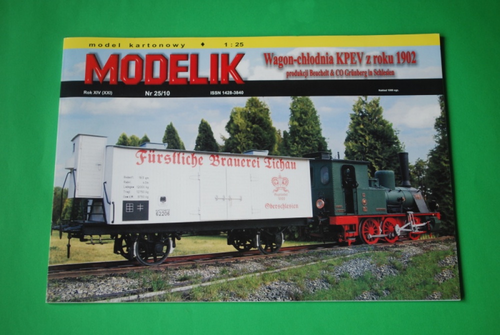 Wagon-chlodnia KPEV 1902 (Plná velikost v novém okně) Wagon-chlodnia KPEV 1902