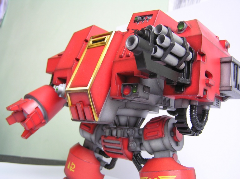 Warhammer 40K Space Marine Dreadnought Mk V (Plná velikost v novém okně) Warhammer 40K Space Marine Dreadnought Mk V