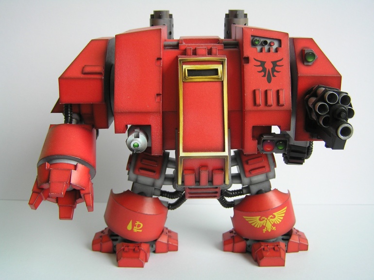 Warhammer 40K Space Marine Dreadnought Mk V (Plná velikost v novém okně) Warhammer 40K Space Marine Dreadnought Mk V