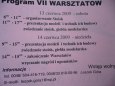 WARSZTATY 2009