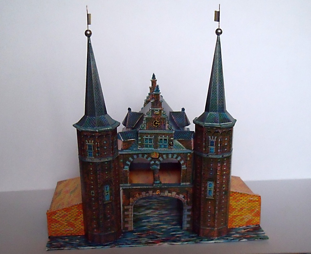 Waterpoort te Sneek (vodn� br�na ve Sneeku - Nizozem�)