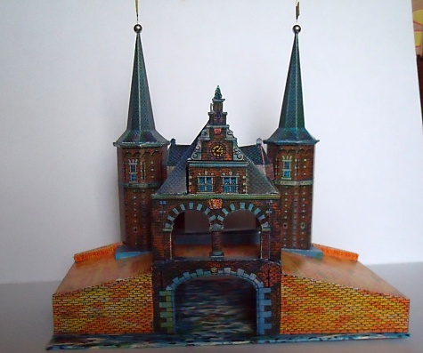 Waterpoort te Sneek (vodn� br�na ve Sneeku - Nizozem�)