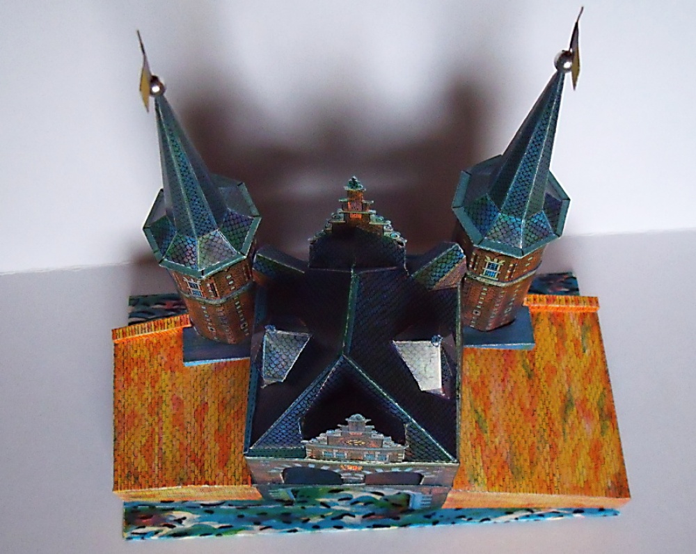 Waterpoort te Sneek (vodn� br�na ve Sneeku - Nizozem�)