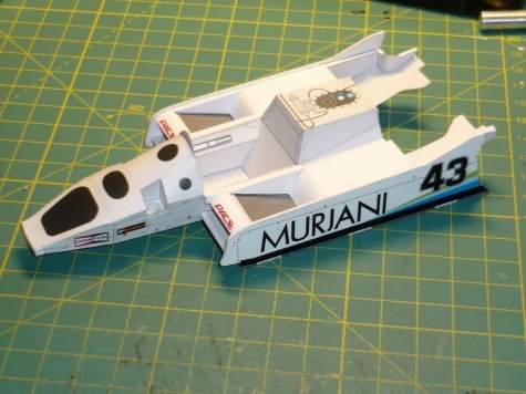 Williams FW 07 - Desire Wilson - Anglie 1980 Williams FW 07 - Desire Wilson - Anglie 1980