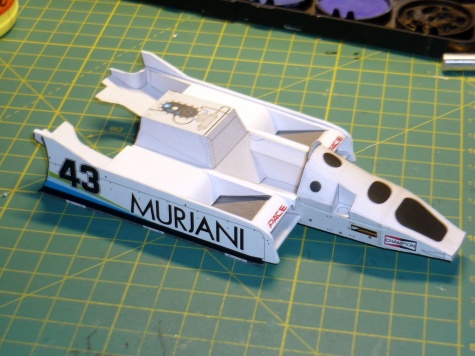 Williams FW 07 - Desire Wilson - Anglie 1980 Williams FW 07 - Desire Wilson - Anglie 1980
