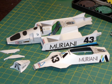 Williams FW 07 - Desire Wilson - Anglie 1980 Williams FW 07 - Desire Wilson - Anglie 1980