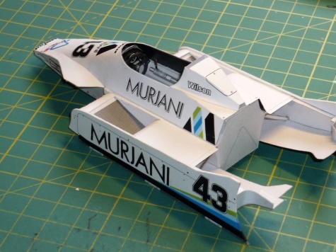Williams FW 07 - Desire Wilson - Anglie 1980 Williams FW 07 - Desire Wilson - Anglie 1980