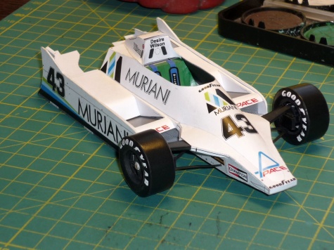 Williams FW 07 - Desire Wilson - Anglie 1980 Williams FW 07 - Desire Wilson - Anglie 1980