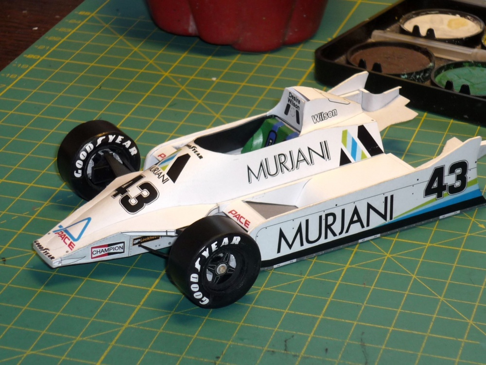 Williams FW 07 - Desire Wilson - Anglie 1980 (Plná velikost v novém okně) Williams FW 07 - Desire Wilson - Anglie 1980