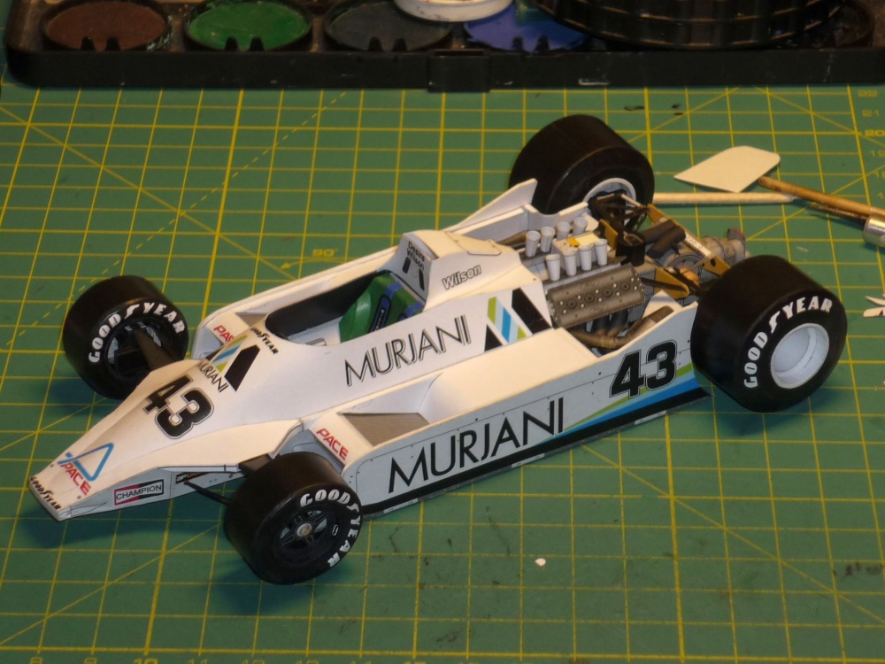 Williams FW 07 - Desire Wilson - Anglie 1980 (Plná velikost v novém okně) Williams FW 07 - Desire Wilson - Anglie 1980