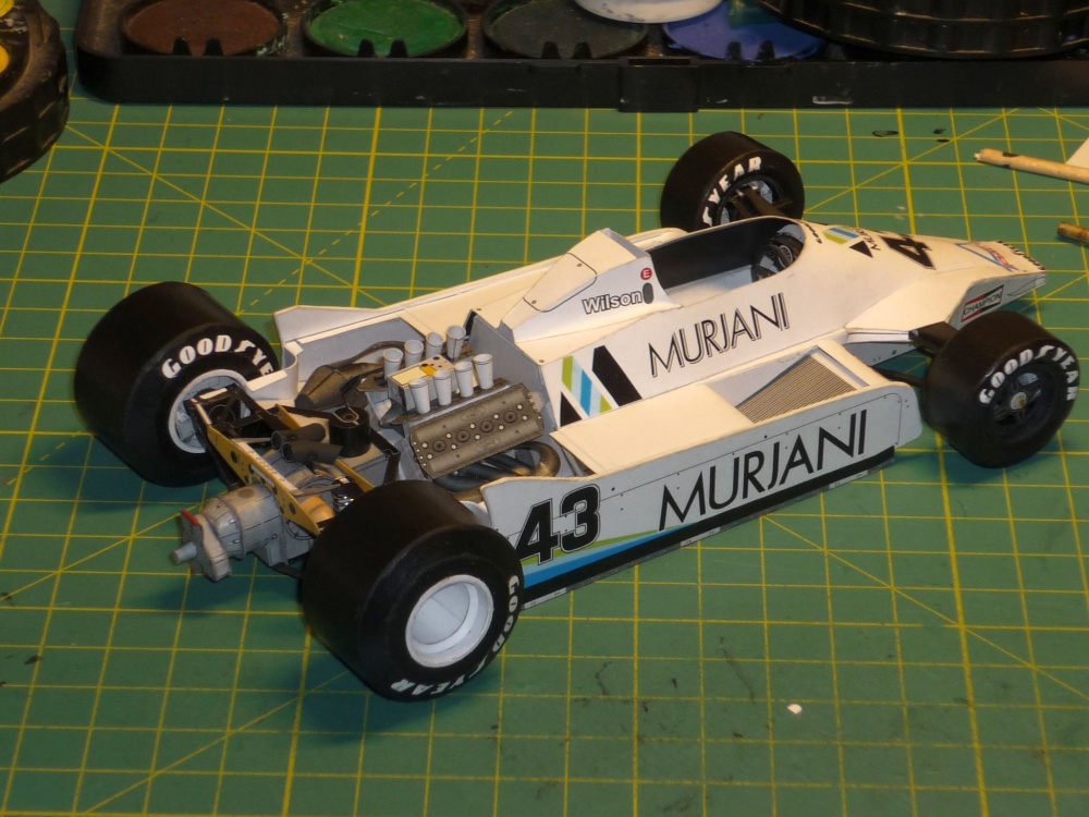 Williams FW 07 - Desire Wilson - Anglie 1980 (Plná velikost v novém okně) Williams FW 07 - Desire Wilson - Anglie 1980