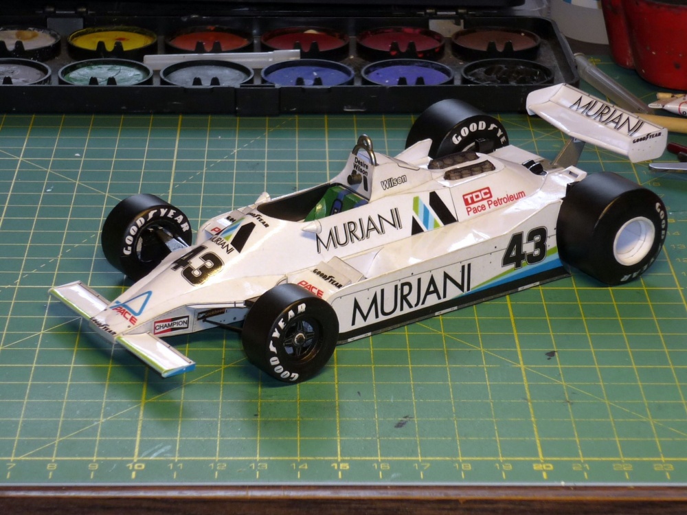 Williams FW 07 - Desire Wilson - Anglie 1980 (Plná velikost v novém okně) Williams FW 07 - Desire Wilson - Anglie 1980