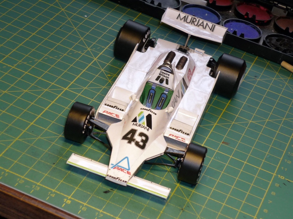 Williams FW 07 - Desire Wilson - Anglie 1980 (Plná velikost v novém okně) Williams FW 07 - Desire Wilson - Anglie 1980